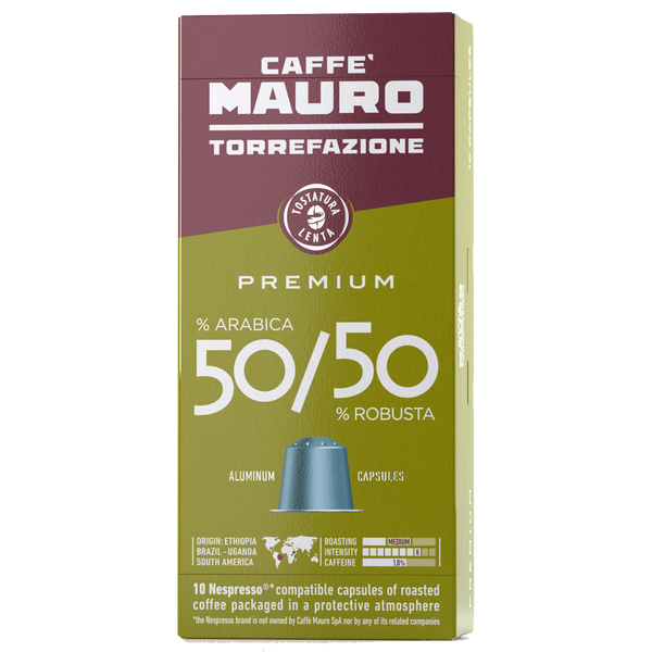 PREMIUM 50/50  Kapseln Nespresso© Kompatibel
